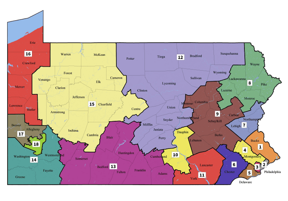 PA Region Maps